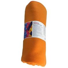 Плед «Радуга» 120x150 см флис цвет оранжевый Belezza
