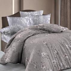 Комплект постельного белья «Нежная магнолия» полутораспальный бязь цвет бежевый ТМ ВАСИЛИСА