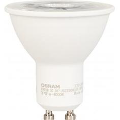 Лампа светодиодная Osram GU10 5 Вт спот прозрачная 370 лм, нейтральный белый свет