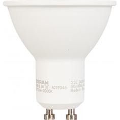 Лампа светодиодная Osram GU10 5 Вт спот прозрачная 370 лм, тёплый белый свет