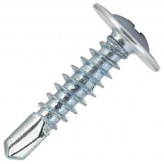 Саморезы для тонких пластин оцинкованные с буром 4.2х16 мм, на вес Tech Krep