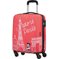 Чемодан American Tourister Минни Париж, высота 55 см