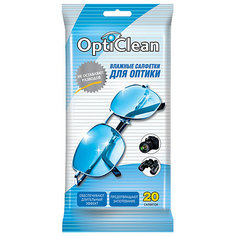 Влажные салфетки для оптики Opti Clean №20
