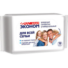 Влажные салфетки Smart "Эконом №70: для всей семьи"
