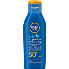 Солнцезащитный лосьон Nivea Sun Kids "Играй и купайся" SPF 50+, 100 мл