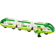Игровой набор Brio "Зелёный поезд и машинист"