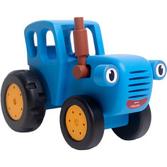 Игрушка деревянная BochArt Синий Трактор