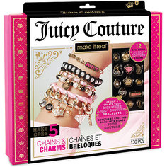 Набор для создания украшений Juicy Couture "Стильные браслеты", 130 деталей