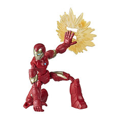 Игровая фигурка Marvel Avengers Bend and Flex Железный человек, 15 см Hasbro