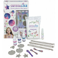Набор для создания украшений 1Toy Crystalike, 5 подвесок, кольцо