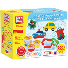 Игровой набор Lets play "Пластилиновое мыло: любимые игрушки"