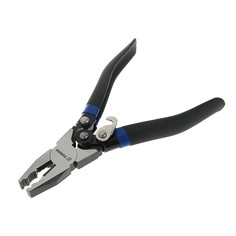 Плоскогубцы tundra, двойной рычажный механизм, crv, 200 мм