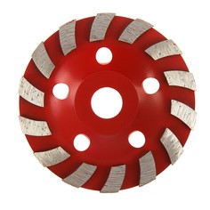 Чашка алмазная зачистная lom, turbo-сегментная, 125 мм