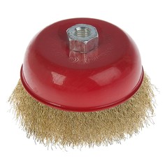 Щетка металлическая для ушм lom,