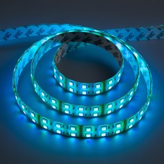 Светодиодная лента 12в, smd5050, 5 м, ip65, 120 led, 28.8 вт/м, 10-12 лм/1 led, мульти (rgb) Luazon Lighting