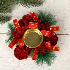 Подсвечник на одну свечу Зимнее волшебство