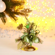 Подсвечник на одну свечу Зимнее волшебство