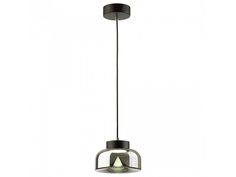 Подвесной светильник kaleo (odeon light) черный 120 см.