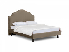 Кровать queen victoria (ogogo) серый 170x130x216 см.