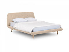 Кровать loa (ogogo) бежевый 178x95x223 см.