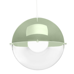 Лампа подвесная orion (koziol) зеленый 30x30x30 см.