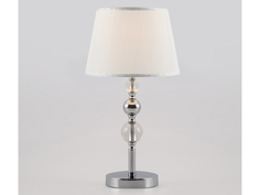 Настольная лампа sortino (eurosvet) серебристый 52 см.