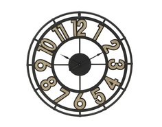 Часы настенные simlion (to4rooms) черный 4 см.