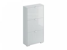 Шкаф для обуви reggy (ogogo) белый 60x112x20 см.