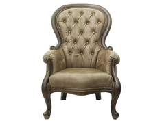 Кресло madre (mak-interior) коричневый 67x106x77 см.