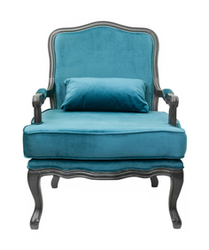 Кресло nitro (mak-interior) голубой 69x95x68 см.