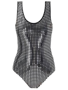 Боди хлопковое с декором Balmain