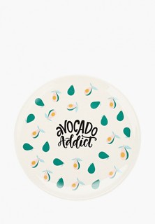 Тарелка Zakka десертная, Avocado Addict, d 26 см