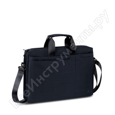 Сумка для ноутбука и документов rivacase laptop bag black, 15.6" 8335