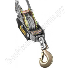 Рычажная тросовая лебедка stayer maxpull 4т/3м 4310-4