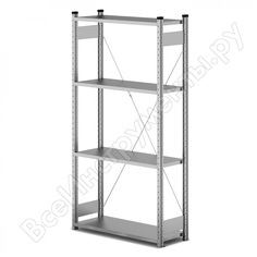 Стеллаж 4 полки, 1250х600х2000 klesto нe204-612 908585