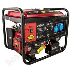 Бензиновый генератор dde g650е 917-439