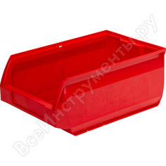 Ящик тара milano 350х230х150 мм, красный 10038