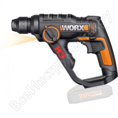 Аккумуляторный перфоратор worx wx390.9