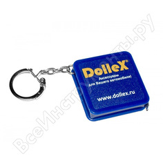 Рулетка dollex 1 м, брелок с кольцом для ключей rul-01