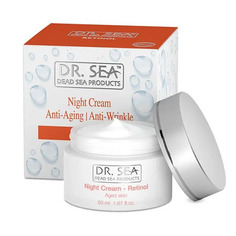 DR. SEA, Ночной крем для лица Anti-Aging Retinol, 50 мл