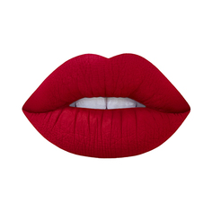 Lime Crime, Жидкая матовая помада Velvetines, Red Velvet