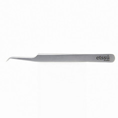 Etssu, Пинцет для ресниц Onyx, тип L, 7 мм