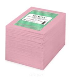 Domix, Полотенце вафельное, розовое, 50г/м2 (2 размера), 50 шт, 50 шт, 35х70 см Igrobeauty