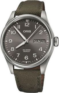 Швейцарские мужские часы в коллекции Big Crown ProPilot Мужские часы Oris 752-7760-40-63FC