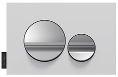 Кнопка смыва белый матовый/глянцевый хром Jacob Delafon E20859-CP-MWH