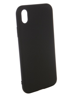 Чехол Gurdini для APPLE iPhone XR Matte Silicone 0.3mm Black 906926