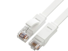 Сетевой кабель GCR PROF UTP 30AWG cat.6 15cm White GCR-51783 Greenconnect