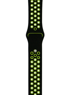 Аксессуар Ремешок Eva Nike для APPLE Watch 42/44mm Black-Green AWA012BG