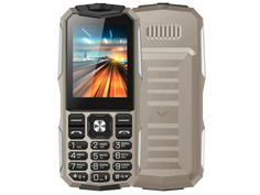 Сотовый телефон Vertex K213 Sand-Silver