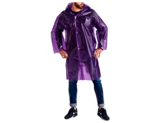 Плащ-дождевик Русский дождевик Люкс 80мкр р.UNI Lilac